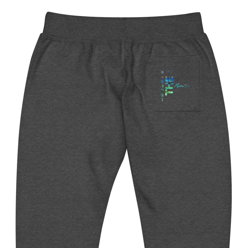 Against The Narrative fleece sweatpants